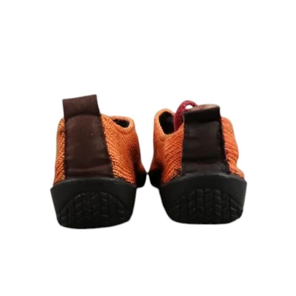 Arcopedico Shoes Womens 38 Casual Oxford Sneakers Knit Comfort Fashion Orange - Picture 7 of 16